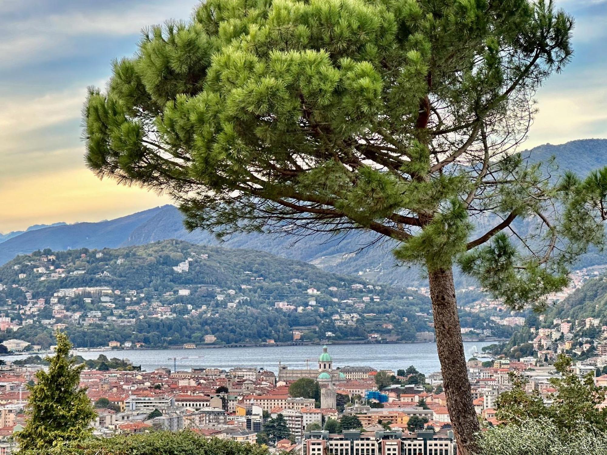 Lake Como View Apartment Bagian luar foto